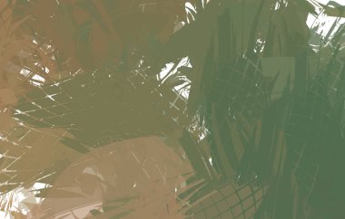 Sanatsal soyut arkaplan. Doku boyalı duvar kağıdı. Boya darbeleriyle yaratıcı bir illüstrasyon. Fırça desenli resim.