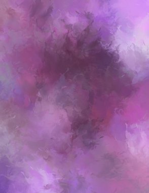 Renkli fırça darbelerinin 2D çizimi. Dekoratif desenli resim. canlı boya desenli arkaplan.