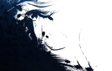 Duvar sanatı Eşsiz ve yaratıcı illüstrasyon. Fırça darbesi ile boyanmış. Renkli fırça darbelerinin soyut arkaplanı. Fırçalanmış canlı duvar kâğıdı. Boyalı sanatsal yaratım.