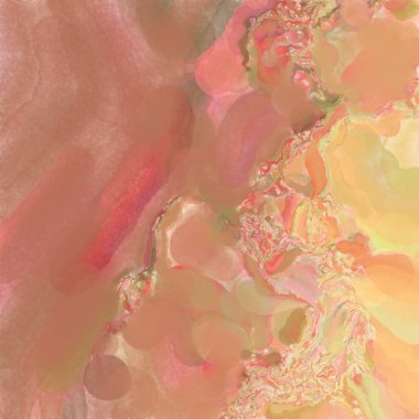 Çağdaş sanat. El işçiliğinin renkli dokusu. Modern resim. Yüzeyde suluboya vuruşlar. Sanatsal arkaplan resmi. Tablo üzerinde soyut resim. Fırça darbeleri. 