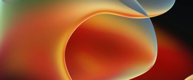 Soyut arkaplan. Değişken renk değişim dalgaları, dinamik hareketlerle. Işık dalgalarının neon renkli soyut tasarımı. Duvar kağıdı, afiş, arkaplan, kart, kitap illüstrasyonu, web sitesi.