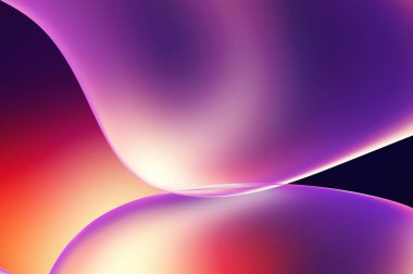 Soyut arkaplan. Değişken renk değişim dalgaları, dinamik hareketlerle. Işık dalgalarının neon renkli soyut tasarımı. Duvar kağıdı, afiş, arkaplan, kart, kitap illüstrasyonu, web sitesi.