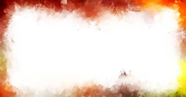 Modern sanat. Taranmış Boyalı Soyut Arkaplan. Fırça darbesi ile boyanmış. Boya darbeleri. 2B Görüntü