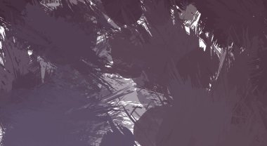 Renkli fırça darbelerinin 2B çizimi. Dekoratif doku resmi. Canlı boya desenli arka plan. Kaotik fırça darbeleri resim.