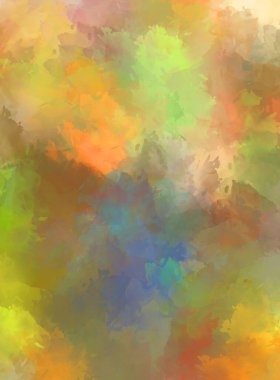 Sanatsal soyut arkaplan. Doku boyalı duvar kağıdı. Boya darbeleriyle yaratıcı bir illüstrasyon. Fırça desenli resim.