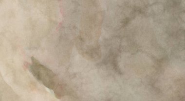 Yumuşak suluboya duvar kağıdı. Hafifçe fırçalanmış renkleri olan sanatsal bir resim. Pastel renkler arkaplana dokunmuş. Soyut duvar sanatı..