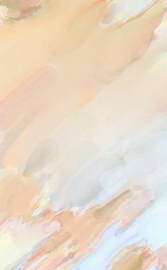 Çağdaş sanat. El yapımı resim. Modern sanat eserleri. Yüzeyde suluboya fırça darbeleriyle resim yapmak. 2D çizim. Sanatsal arkaplan resmi. Tablo üzerinde soyut resim. Renkli doku.