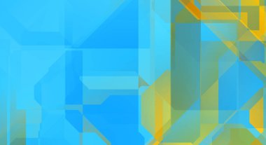 Dinamik bileşime sahip minimalist düz stil içinde modayı takip eden geometrik soyut arkaplan. 