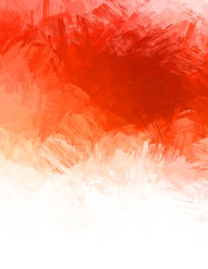 Modern sanat. Taranmış Boyalı Soyut Arkaplan. Fırça darbesi ile boyanmış. Boya darbeleri. 2B Görüntü.