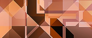 Üçgen arka planda üst üste dizayn ediliyor. Soyut geometrik duvar kağıdı. Geometrik renkli üçgen şekiller.