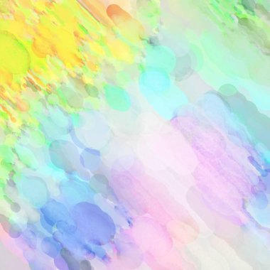 Soyut doku. Yüzeyde etkileyici el yapımı suluboya. Suluboya fırça darbeleri. Modern sanat. Çok renkli arkaplan. Çağdaş duvar sanatı. Renkli bir fon. 2d illüstrasyon.