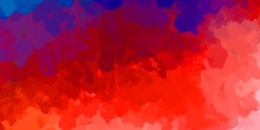 Duvar sanatı Eşsiz ve yaratıcı illüstrasyon. Fırça darbesi ile boyanmış. Renkli fırça darbelerinin soyut arkaplanı. Fırçalanmış canlı duvar kâğıdı. Boyalı sanatsal yaratım.