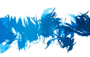 resmedilmiş sanat eseri. fırçalanmış canlı duvar kağıdı. Eşsiz ve yaratıcı illüstrasyon. Renkli fırça darbelerinin soyut arkaplanı. 