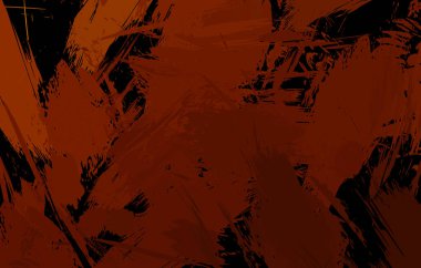 Sanatsal soyut arkaplan. Doku boyalı duvar kağıdı. Boya darbeleriyle yaratıcı bir illüstrasyon. Fırça desenli resim.