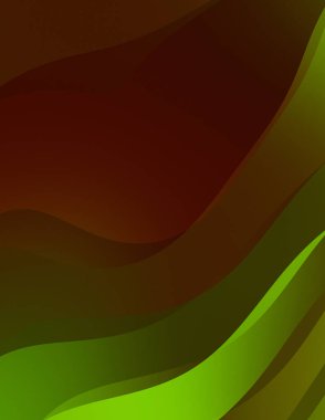 Soyut arkaplan. Renkli dalgalı tasarım duvar kağıdı. yaratıcı grafik 2D çizim. Dinamik şekilli modaya uygun sıvı örtüsü.