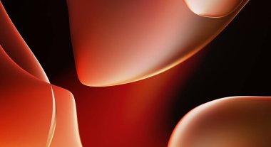 Soyut arkaplan. Değişken renk değişim dalgaları, dinamik hareketlerle. Işık dalgalarının neon renkli soyut tasarımı. Duvar kağıdı, afiş, arkaplan, kart, kitap illüstrasyonu, web sitesi.