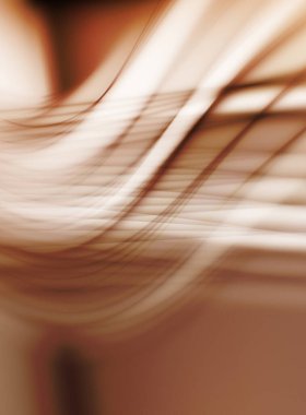 Soyut, enerjik bir arkaplan. Renkli, dalgalı duvar kâğıdı. Grafik çizimi. Üst üste gelen yumuşak dalgalı çizgiler.