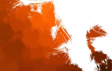 Duvar sanatı Eşsiz ve yaratıcı illüstrasyon. Fırça darbesi ile boyanmış. Renkli fırça darbelerinin soyut arkaplanı. Fırçalanmış canlı duvar kâğıdı. Boyalı sanatsal yaratım.