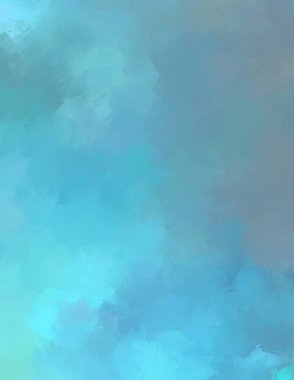 Renkli fırça darbelerinin 2D çizimi. Dekoratif desenli resim. canlı boya desenli arkaplan.