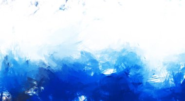 Canlı fırça darbeleriyle boyanmış. Renkli desenli resim. Fırçalanmış duvar kağıdını boya.