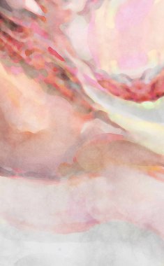 2D çizim. Sanatsal arkaplan resmi. Tablo üzerinde soyut resim. Çağdaş sanat. El yapımı resim. Renkli doku. Modern sanat eserleri. Yüzeyde suluboya fırça darbeleriyle boyama.