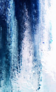 Modern sanat. Renkli çağdaş sanat eserleri. Renkli boya darbeleri. Soyut arkaplanda fırça darbeleri. Fırça boyası. Eşsiz duvar sanatı.