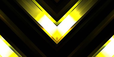 Soyut parlayan geometrik ışıklar arka planda. Fraktal simetrik grafik çizimi. Parıldayan ve parıldayan çubukları kesiştir.