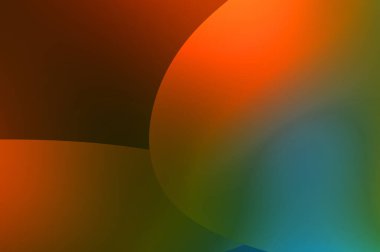 Soyut arkaplan. Renkli dalgalı tasarım duvar kağıdı. yaratıcı grafik 2D çizim. Dinamik şekilli modaya uygun sıvı örtüsü.