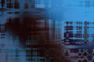 Soyut arkaplan. Yaşlanmış grunge dokusunda geometrik elementler. Farklı renk desenli grafiksel illüstrasyon.