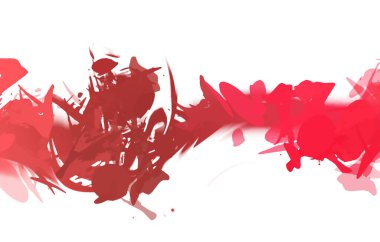 resmedilmiş sanat eseri. fırçalanmış canlı duvar kağıdı. Eşsiz ve yaratıcı illüstrasyon. Renkli fırça darbelerinin soyut arkaplanı. 