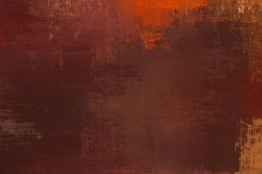 Çapraz vahşi fırça darbeleriyle arka plan. Renkli ve canlı bir tasvir. Boyalı sanat. Yaratıcı soyut resim.