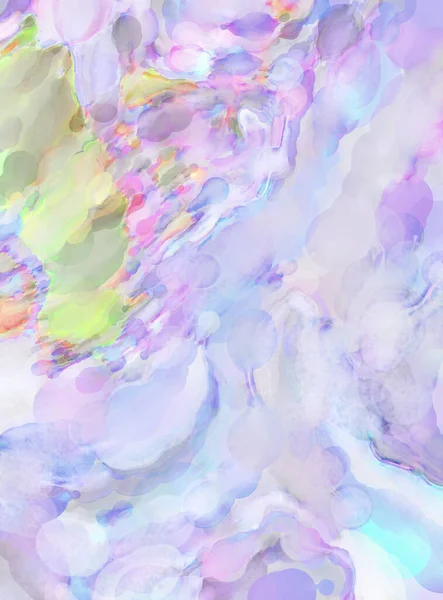 Modern fırça darbeleri. Pastel renklerde suluboya resim. Poster, duvar sanatı, afiş, kart, kitap kapağı veya ambalaj için sakinleştirici kompozisyonun yumuşak renkli çizimi. 