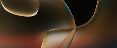 Soyut arkaplan. Değişken renk değişim dalgaları, dinamik hareketlerle. Işık dalgalarının neon renkli soyut tasarımı. Duvar kağıdı, afiş, arkaplan, kart, kitap illüstrasyonu, web sitesi.