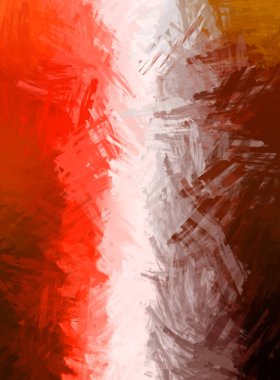 Modern sanat. Taranmış Boyalı Soyut Arkaplan. Fırça darbesi ile boyanmış. Boya darbeleri. 2B Görüntü.