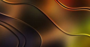 Soyut desen parlak renk arkaplanı. Canlı, dalgalı, dalgalı doku duvarı. Yaratıcı ve güzel duvar kâğıdı.