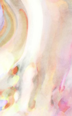 El yapımı sürreal soyut desenli suluboya. Modern sanatsal resim. 2D çizim. Arkaplan boyası karışımı. Yaratıcı duvar sanatı. Çağdaş sanat