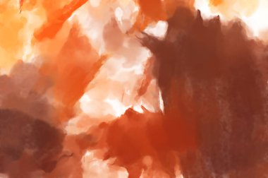 El yapımı sürreal soyut desenli suluboya. Modern sanatsal resim. 2D çizim. Arkaplan boyası karışımı. Yaratıcı duvar sanatı. Çağdaş sanat