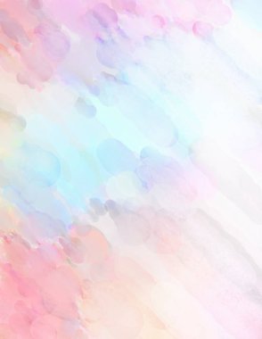 Taranmış Boyalı Soyut Arkaplan. Fırça darbesi ile boyanmış. Boya darbeleri. 2B Görüntü.