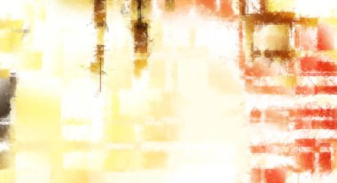 Modern sanat. Renkli çağdaş sanat eserleri. Renkli boya darbeleri. Soyut arkaplanda fırça darbeleri. Fırça boyası. Eşsiz duvar sanatı.