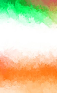 Yaratıcı soyut resim. Artistik fırça darbeleriyle donatılmış. Renkli ve canlı bir illüstrasyon. boyalı sanat.