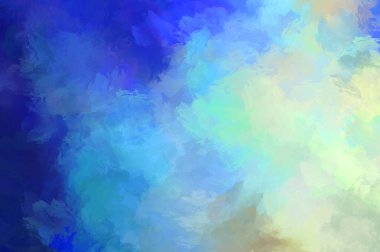 Modern sanat. Taranmış Boyalı Soyut Arkaplan. Fırça darbesi ile boyanmış. Boya darbeleri. 2B Görüntü.