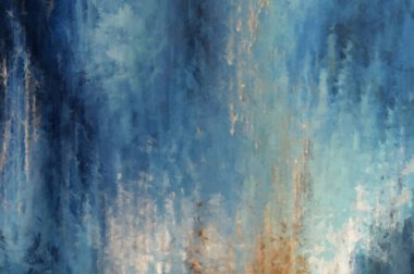 Modern sanat. Renkli çağdaş sanat eserleri. Renkli boya darbeleri. Soyut arkaplanda fırça darbeleri. Fırça boyası. Eşsiz duvar sanatı.