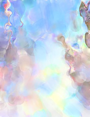 Yüzeyde suluboya vuruşlar. Sanatsal arkaplan resmi. Tablo üzerinde soyut resim. Fırça darbeleri. Çağdaş sanat. El işçiliğinin renkli dokusu. Modern resim.