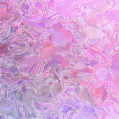 El yapımı sürreal soyut desenli suluboya. Modern sanatsal resim. 2D çizim. Arkaplan boyası karışımı. Yaratıcı duvar sanatı. Çağdaş sanat.