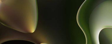 Soyut arkaplan. Değişken renk değişim dalgaları, dinamik hareketlerle. Işık dalgalarının neon renkli soyut tasarımı. Duvar kağıdı, afiş, arkaplan, kart, kitap illüstrasyonu, web sitesi.