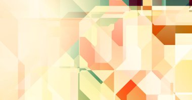 Dinamik bileşime sahip minimalist düz stil içinde modayı takip eden geometrik soyut arkaplan. 