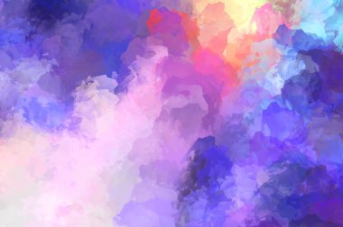 Sanatsal canlılık ve renkli duvar kağıdı. Taranmış Soyut Arkaplan. Fırça darbeli resim. 