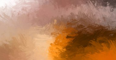 Modern sanat. Taranmış Boyalı Soyut Arkaplan. Fırça darbesi ile boyanmış. Boya darbeleri. 2B Görüntü.