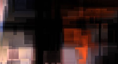 Fütürist soyut geometrik duvar kağıdı. Geometrik renkli şekiller. Dikdörtgen şekilli arka plan. Bir teknolojinin dijital illüstrasyonuName.