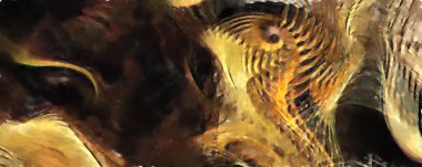 Modern sanat. Renkli çağdaş sanat eserleri. Renkli boya darbeleri. Soyut arkaplanda fırça darbeleri. fırça boyası.